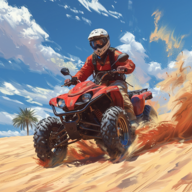 山地四轮摩托驾驶(ATV QuadBikeSim)_logo